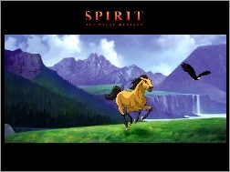 jastrząb, Spirit Stallion of the Cimarron, Mustang z Dzikiej Doliny, koń